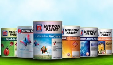 cat nippon paint kayu dan besi