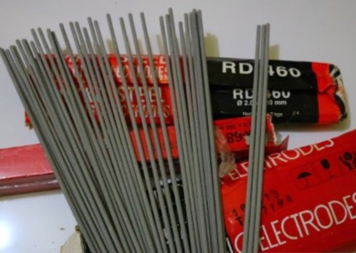 Perbedaan kawat las rb dan rd