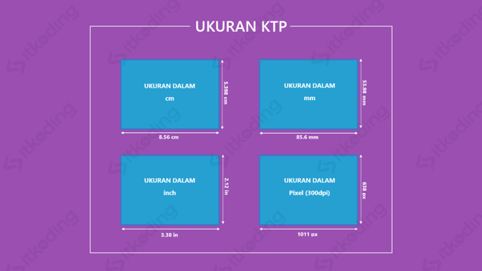 Ukuran ktp